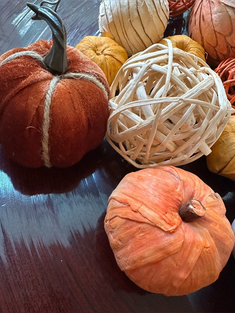 Large set of fall decor • natural • Pier 1